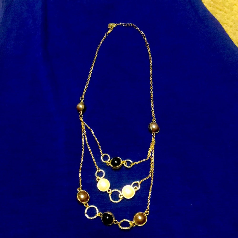 Three tier necklace